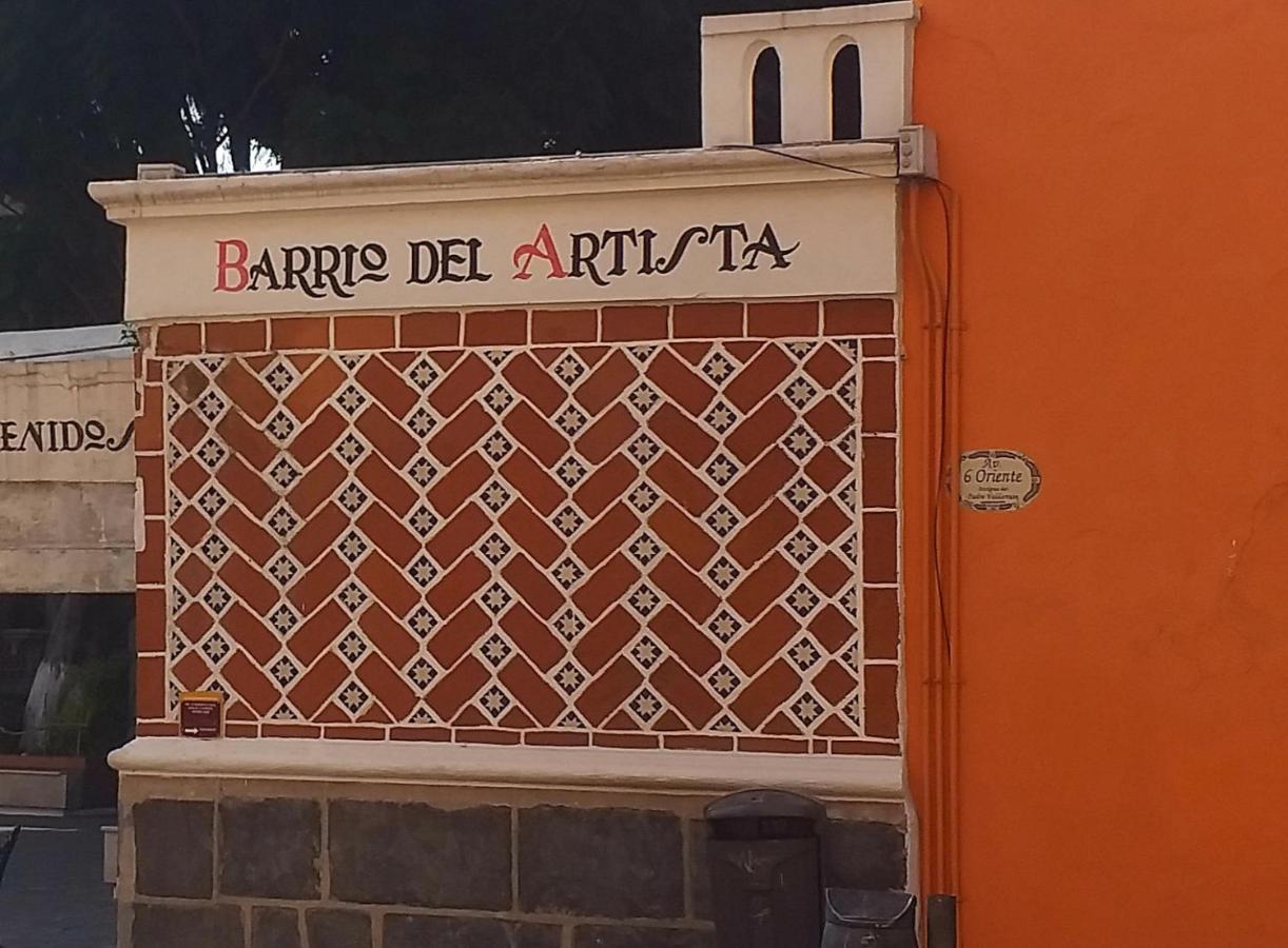 Hostal Azul Puebla Barrio El Alto Екстериор снимка
