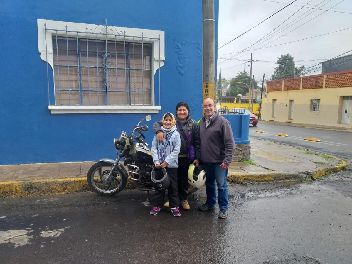Hostal Azul Puebla Barrio El Alto Екстериор снимка