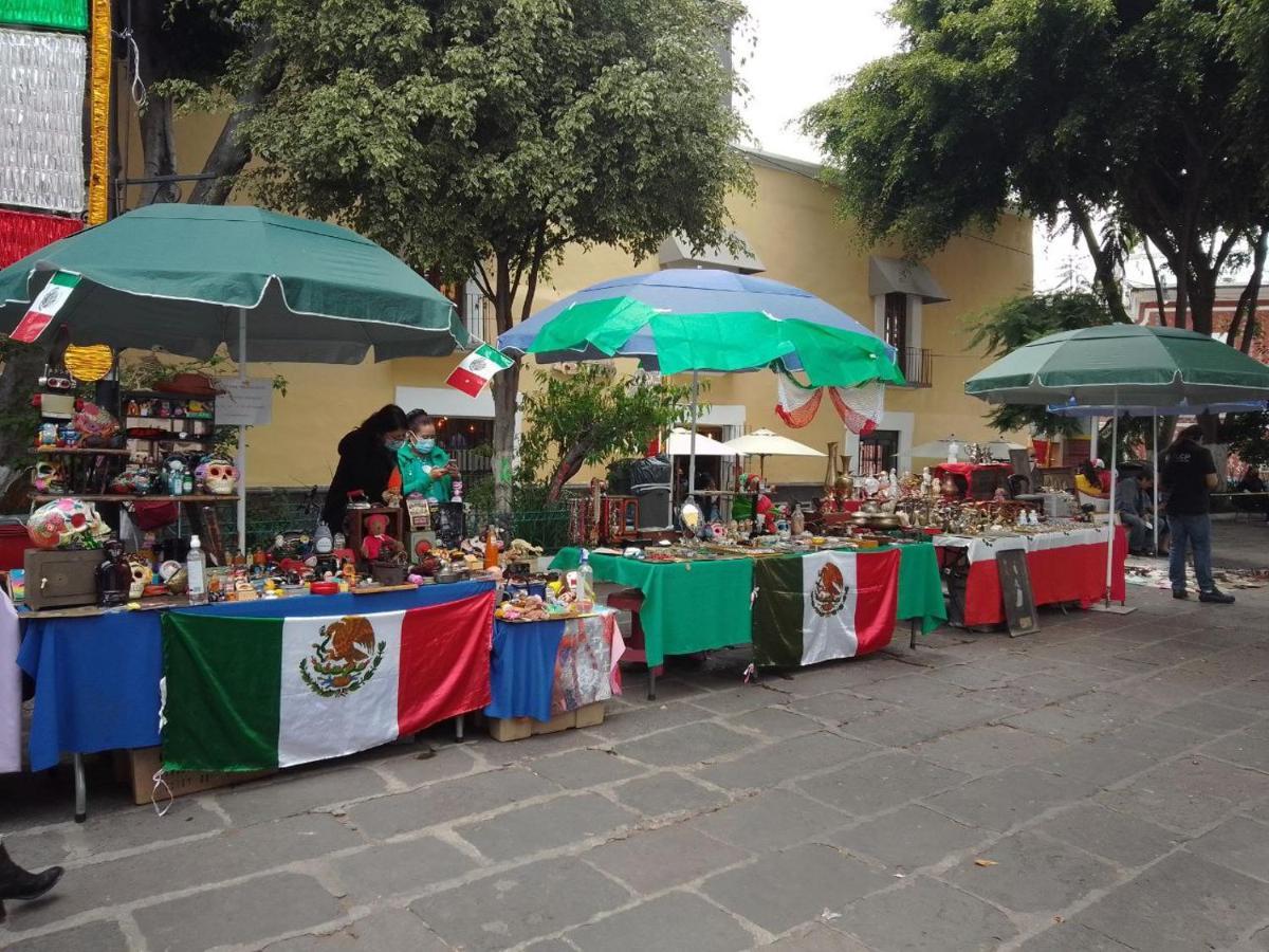 Hostal Azul Puebla Barrio El Alto Екстериор снимка