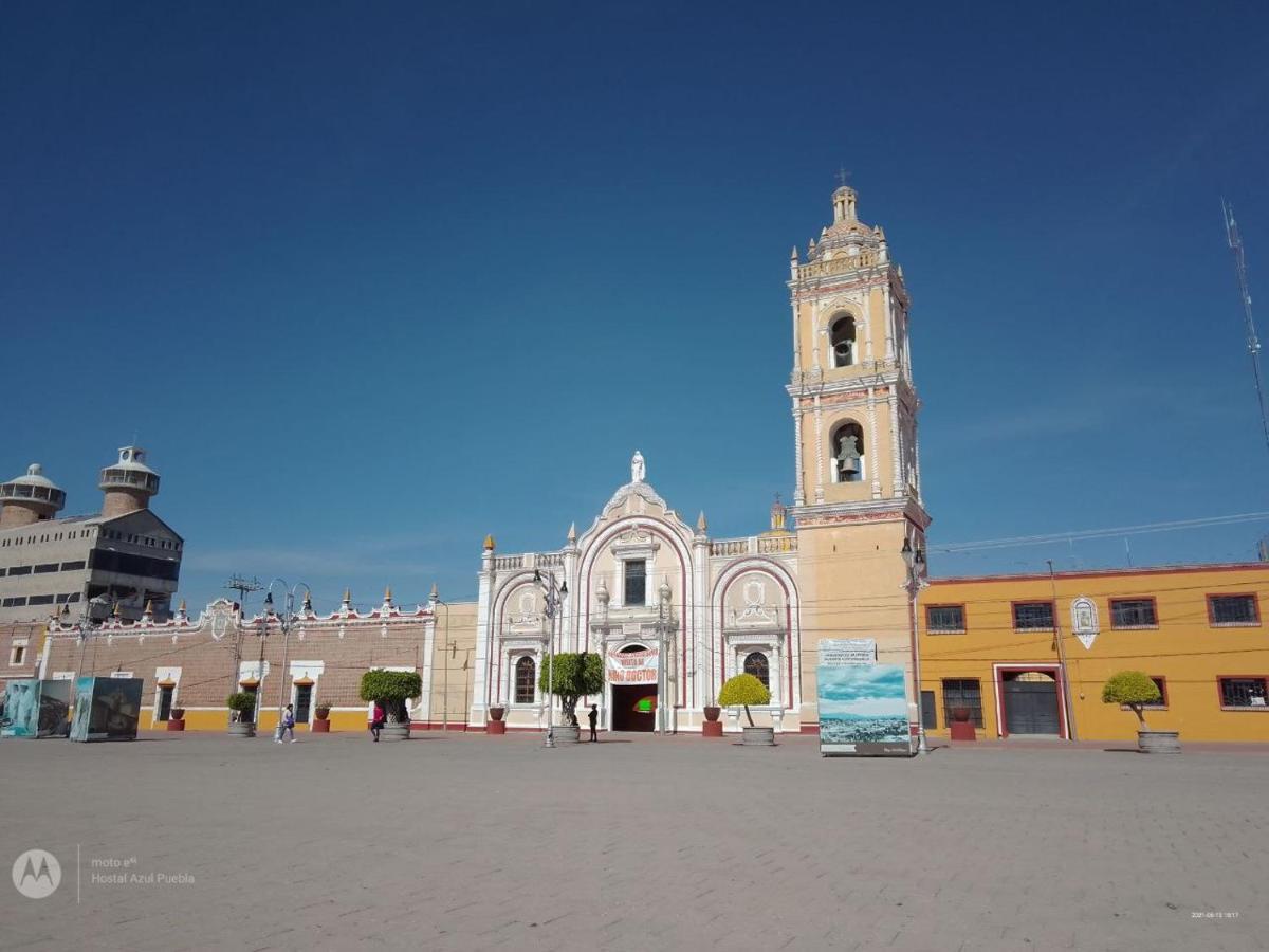 Hostal Azul Puebla Barrio El Alto Екстериор снимка